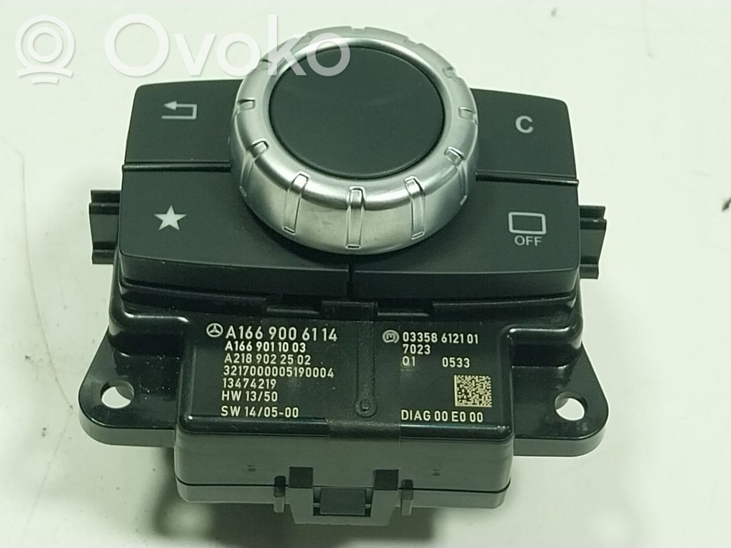 Mercedes-Benz GLE (W166 - C292) Interruptor de control multifunción