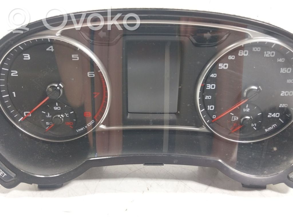 Audi A1 Vitezometru (grup de instrumente) 