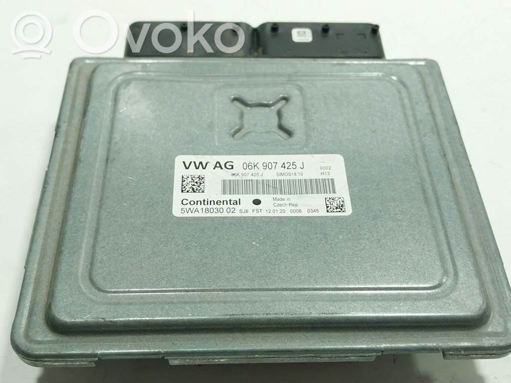 Unidad de control/módulo del motor   06K907425J