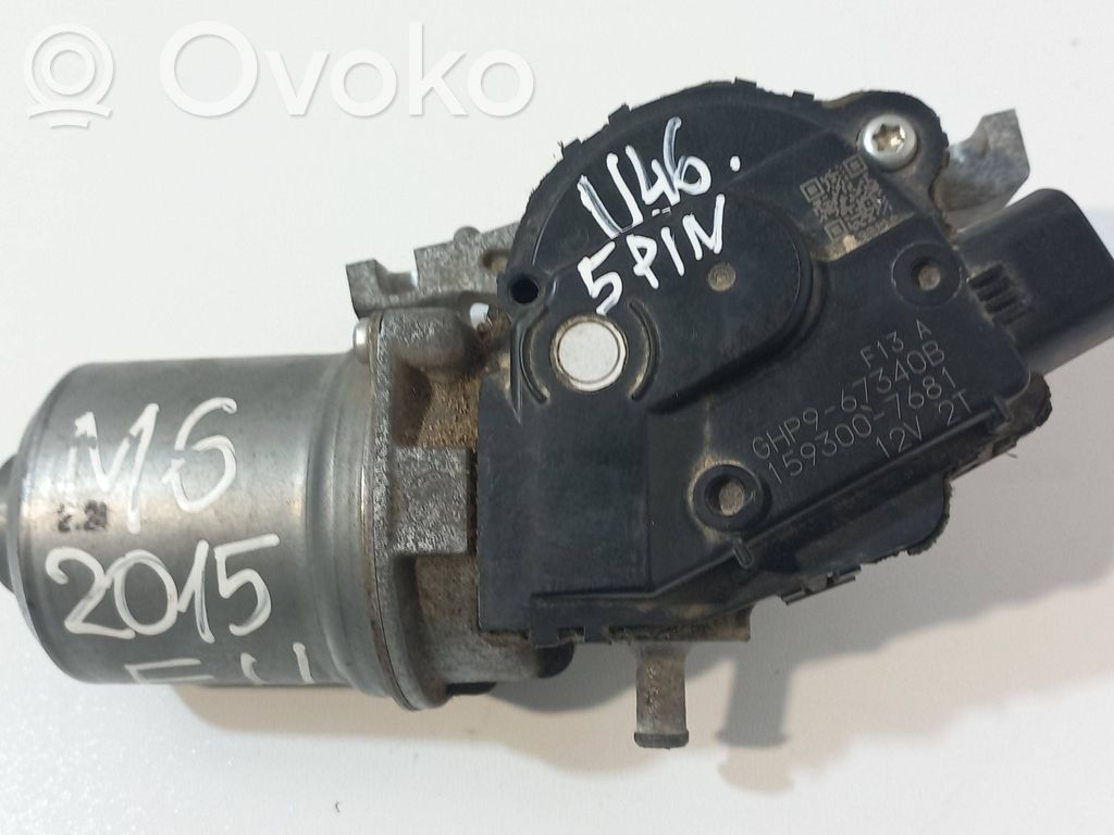 Mazda 6 Front wiper linkage and motor 