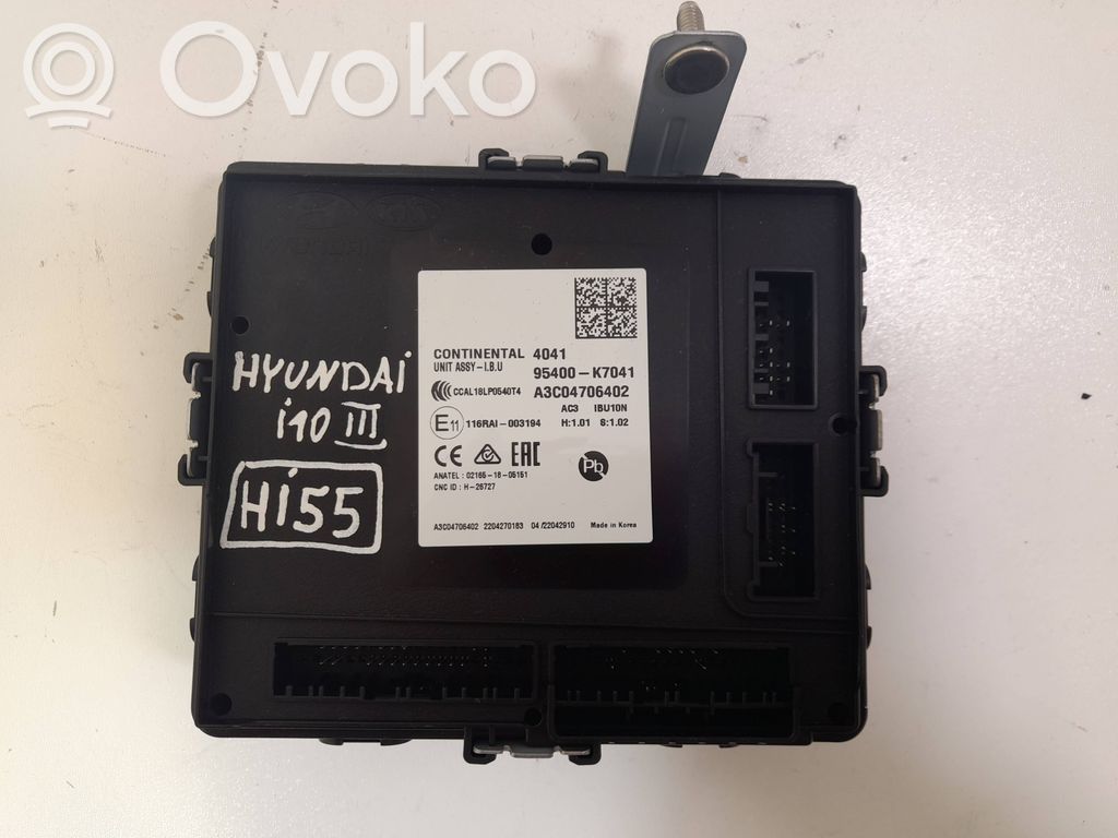 Hyundai i10 Other control units/modules 