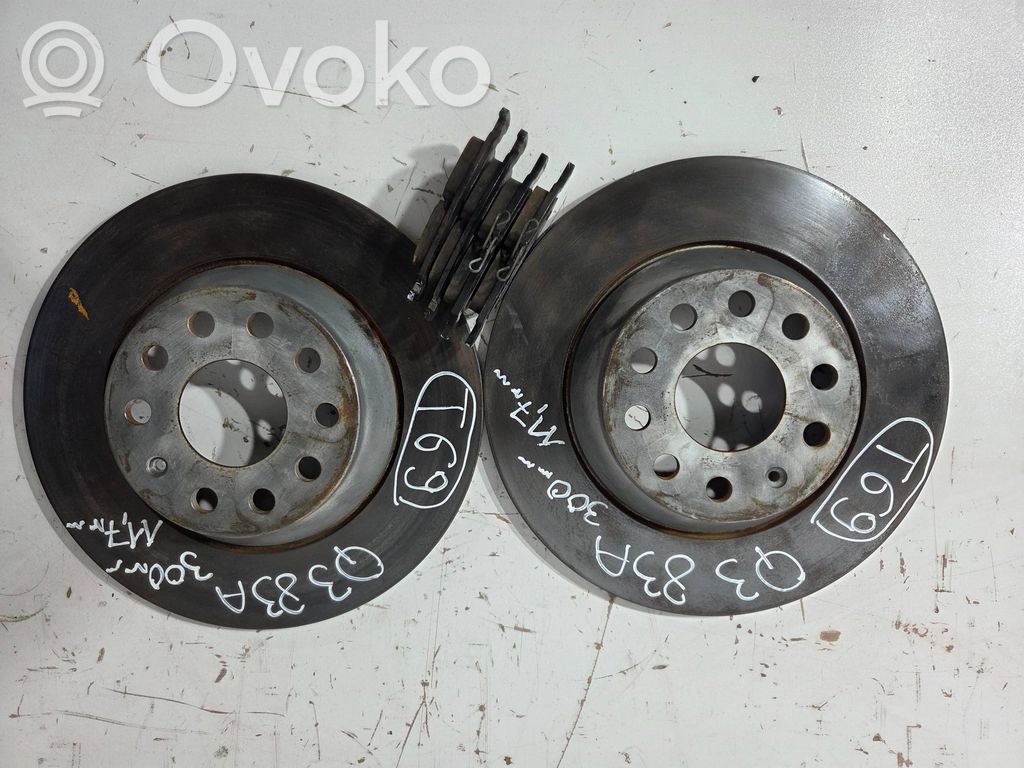 Audi Q3 F3 Disco de freno trasero 