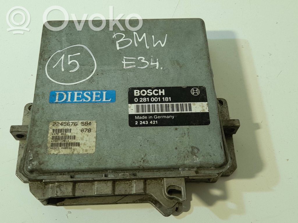 Unidad de control/módulo del motor   0281001