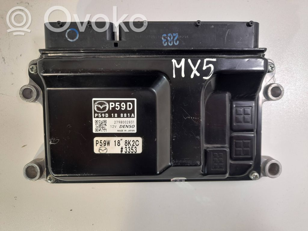 Mazda MX-5 ND Komputer / Sterownik ECU silnika 