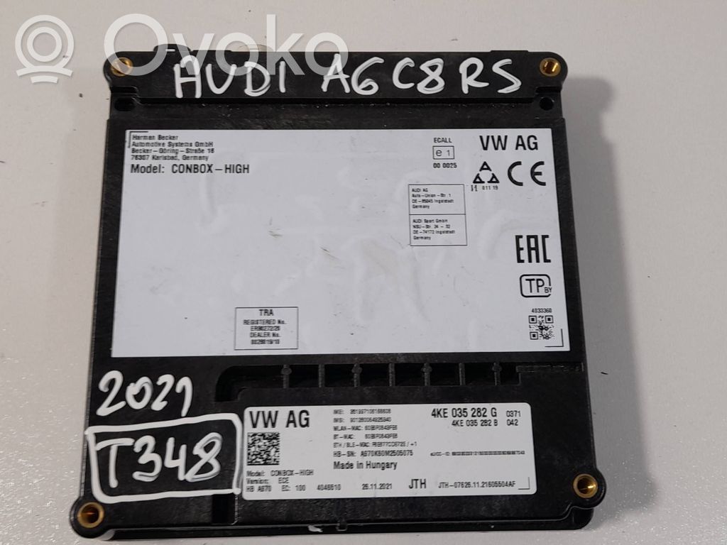 Other control units/modules   4KE035282G