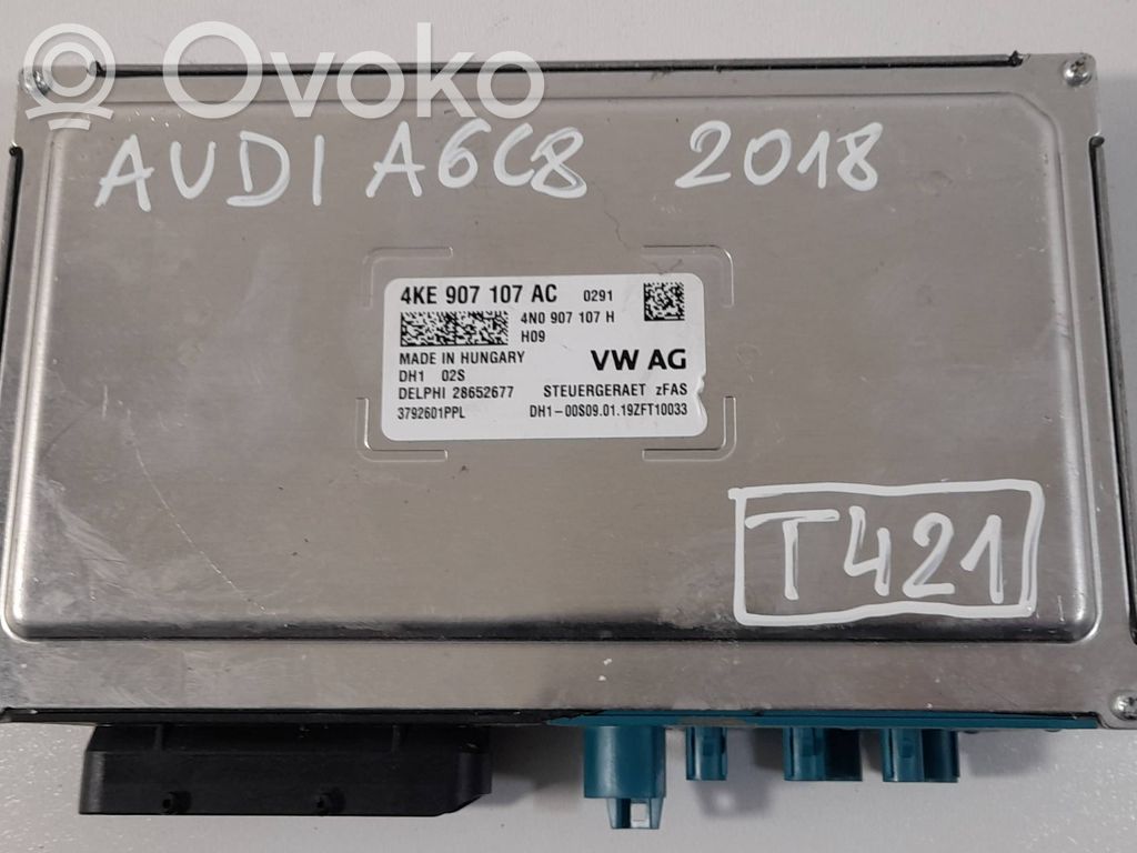 Audi A6 S6 C8 4K Camera control unit module 