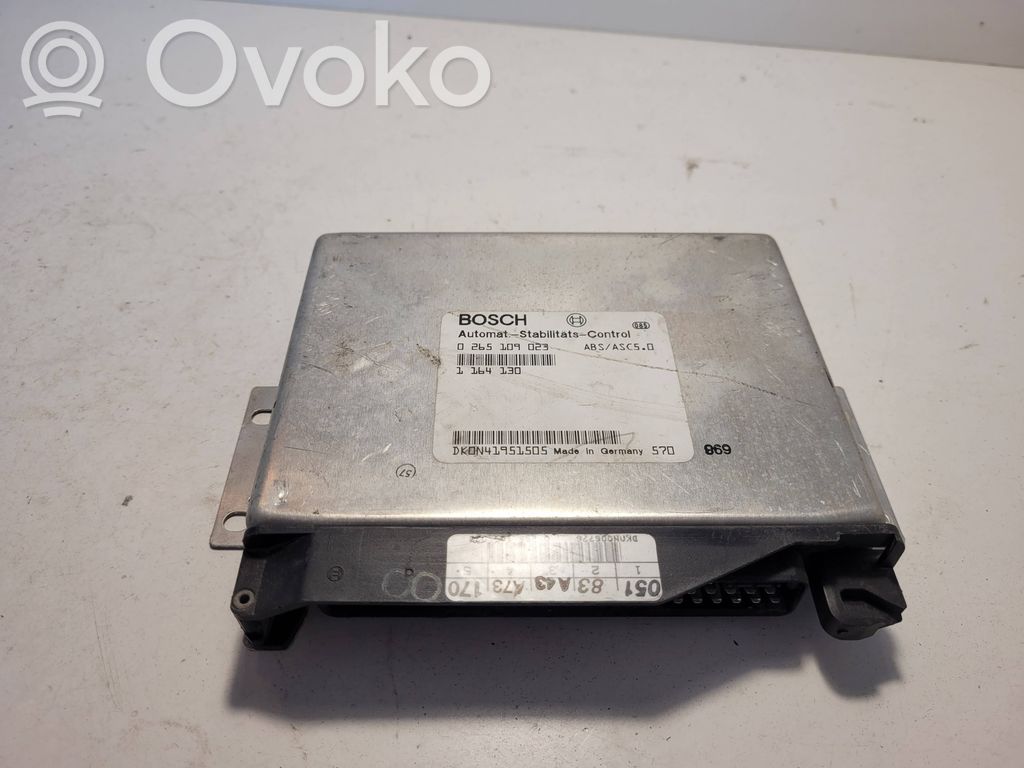 ABS control unit/module   1164130,DK0N41951505,0265109023,AB37A3L9D,ABSASC50