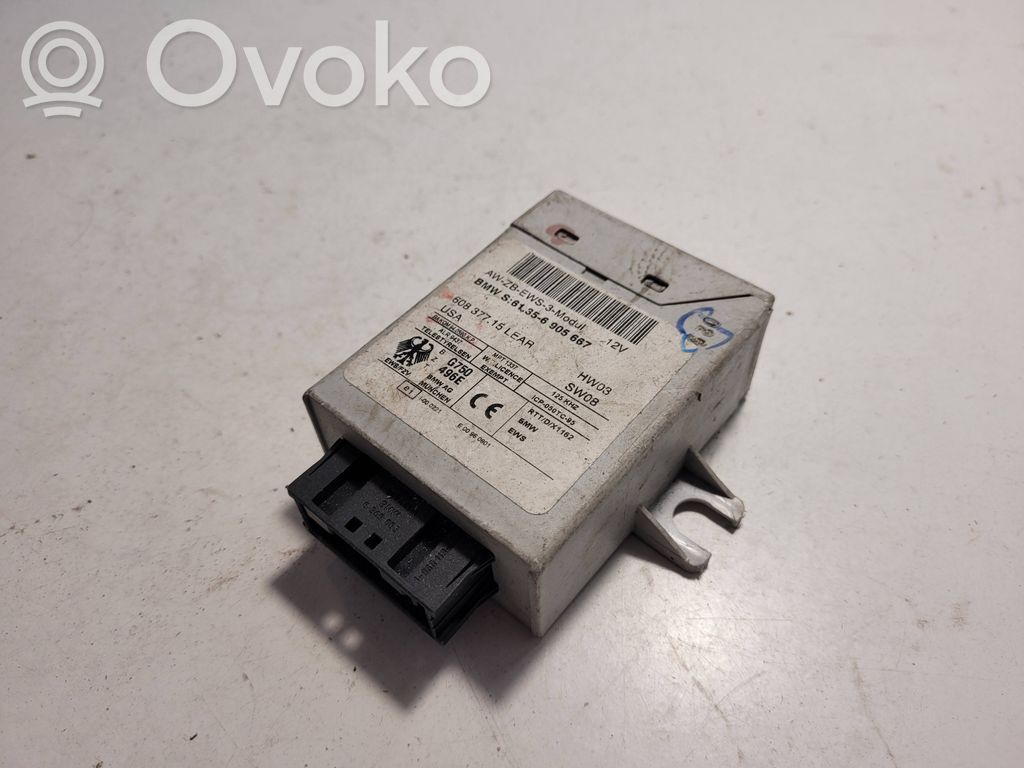 Immobilizer control unit/module   61356905667,60837715,61359145097