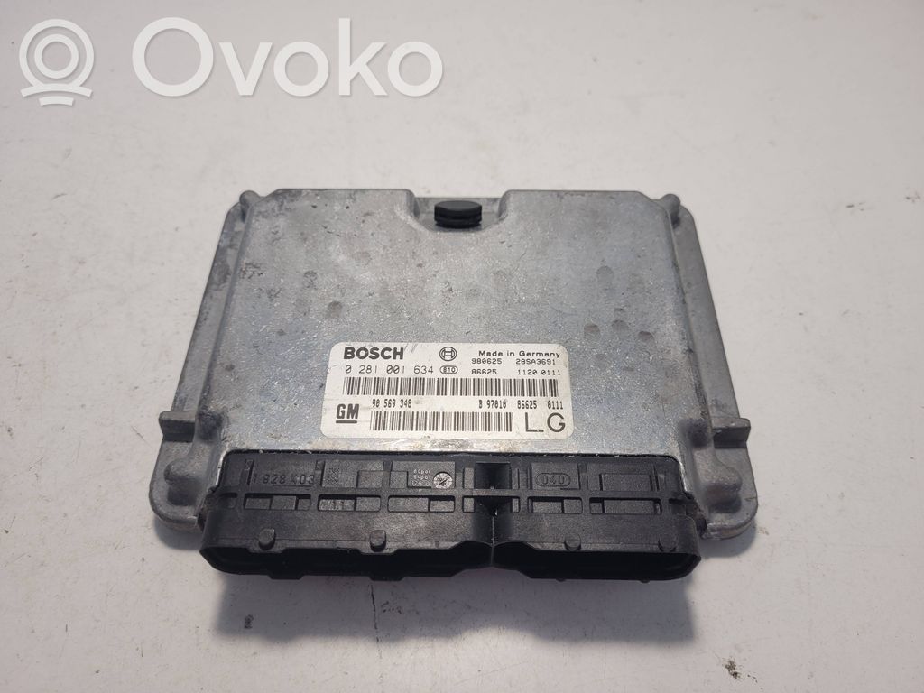 Opel Vectra B Engine control unit/module 