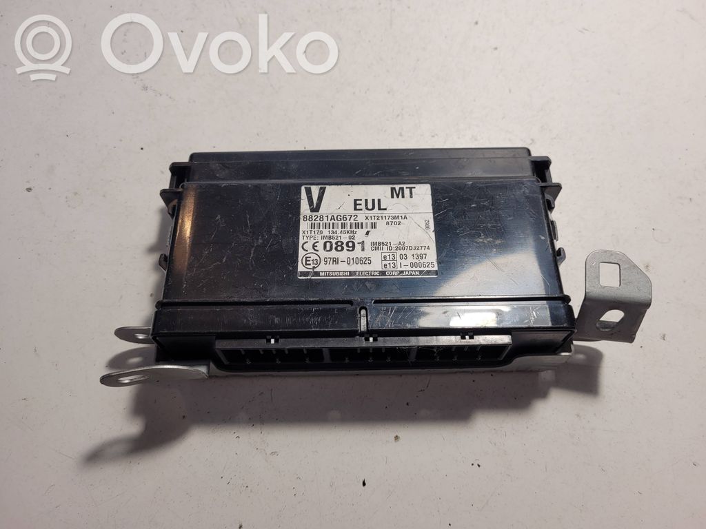 Module confort   88281AG672,97RI010625,X1T21173M1A