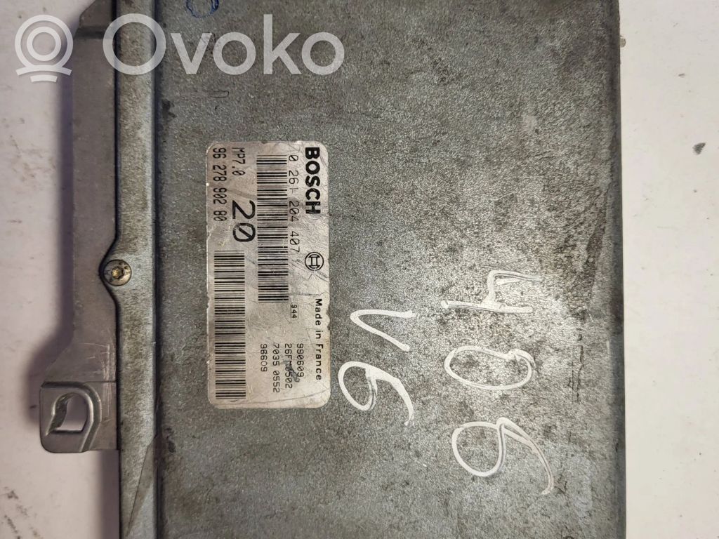 Peugeot 406 Engine control unit/module 