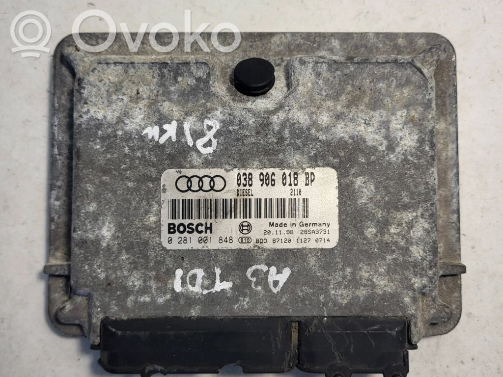 Audi A3 S3 8L Engine control unit/module 