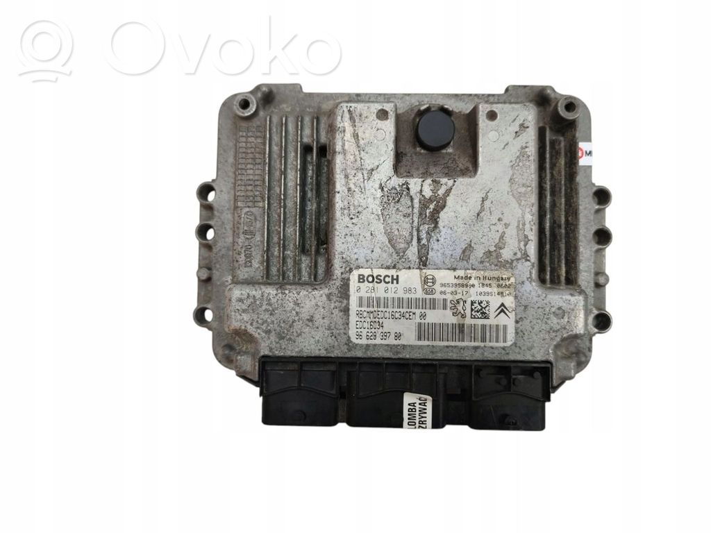 Peugeot 206 Other control units/modules 