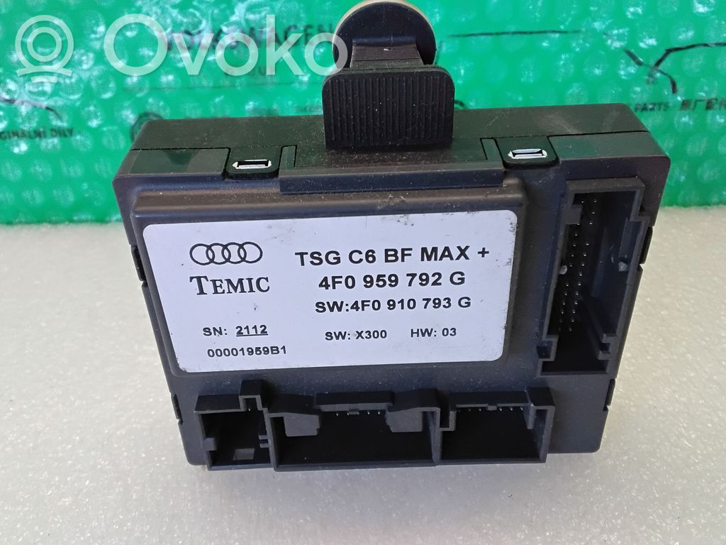 Audi A6 S6 C6 4F Door control unit/module 
