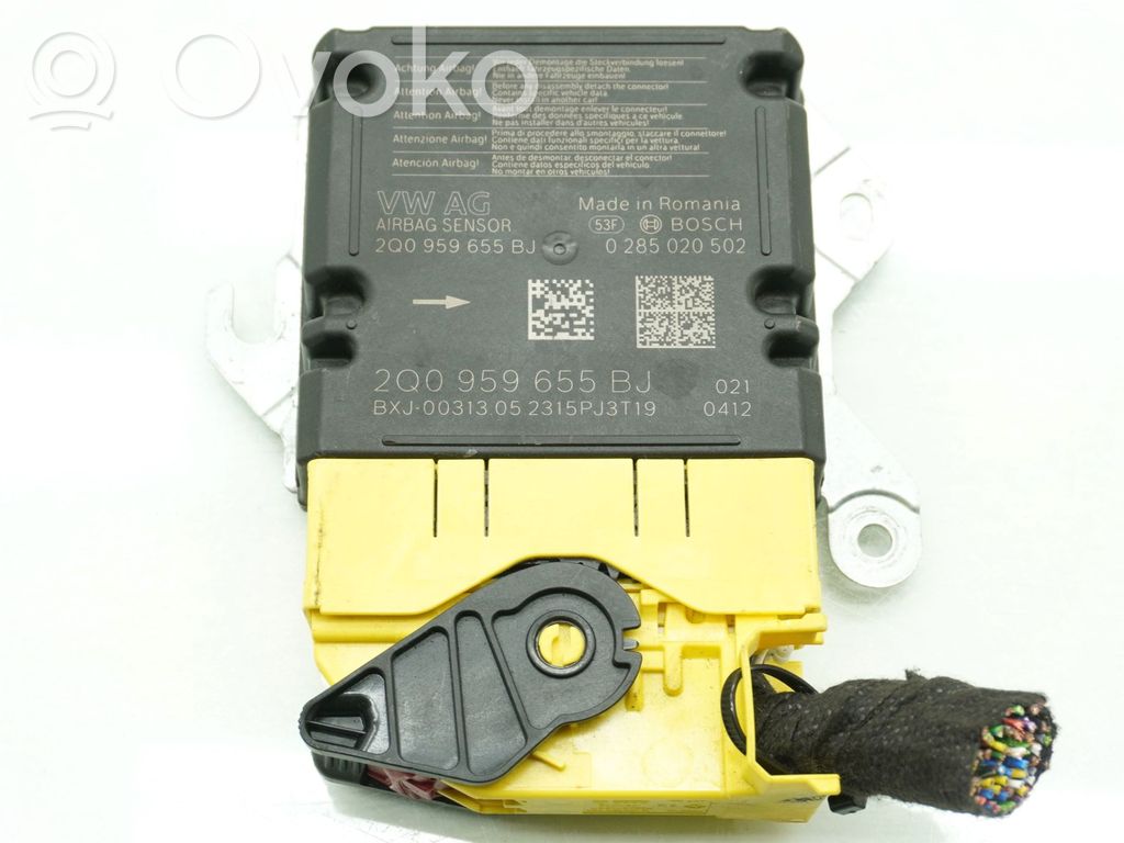 Volkswagen Taigo Sensor impacto/accidente para activar Airbag 