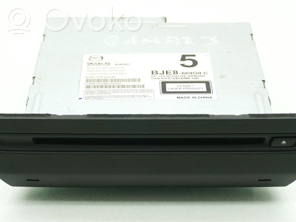 Mazda 3 II Panel / Radioodtwarzacz CD/DVD/GPS 