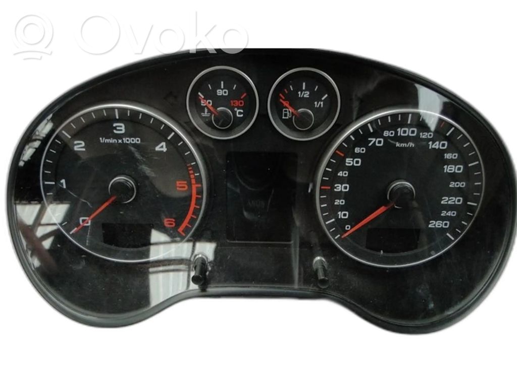 Audi A3 8Y Geschwindigkeitsmesser Cockpit 