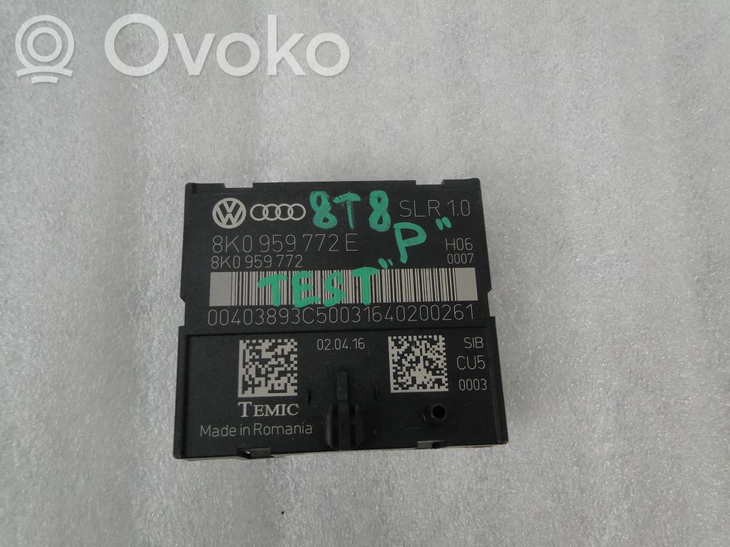 Autres unités de commande / modules   8K0959772E,8K0959772E,8K0959772E