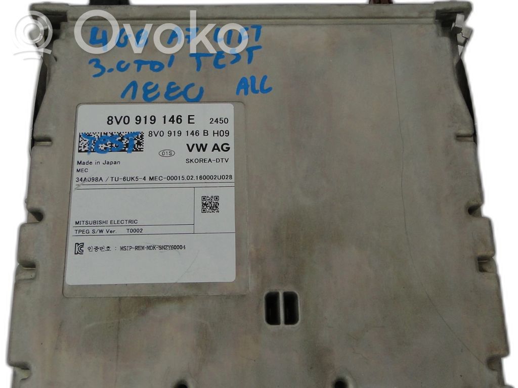 Autres unités de commande / modules   8V0919146E,8V0919146E,8V0919146E