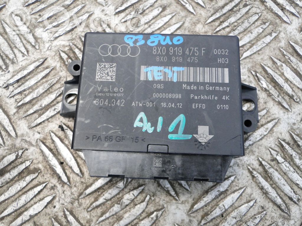 Audi Q3 8U Parking PDC sensor 