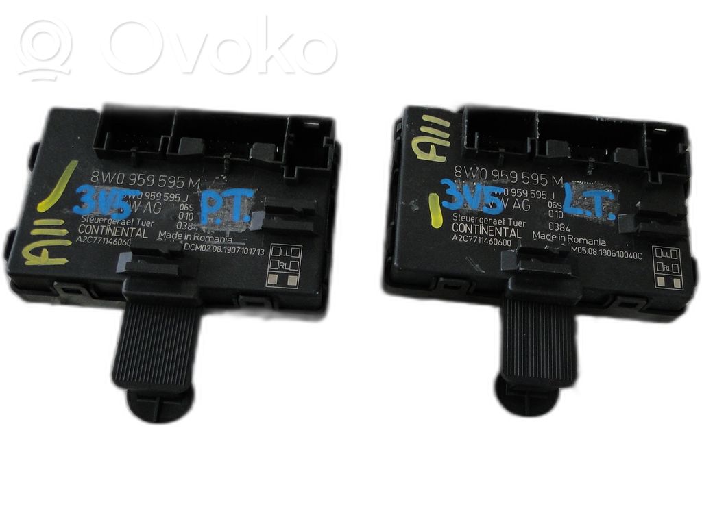 Skoda Superb B8 (3V) Trunk lid opening control unit 