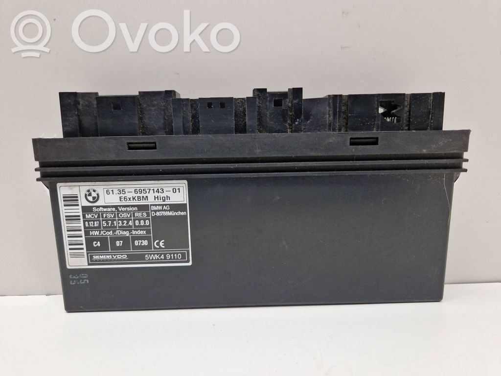 BMW 5 E60 E61 Komforto modulis 