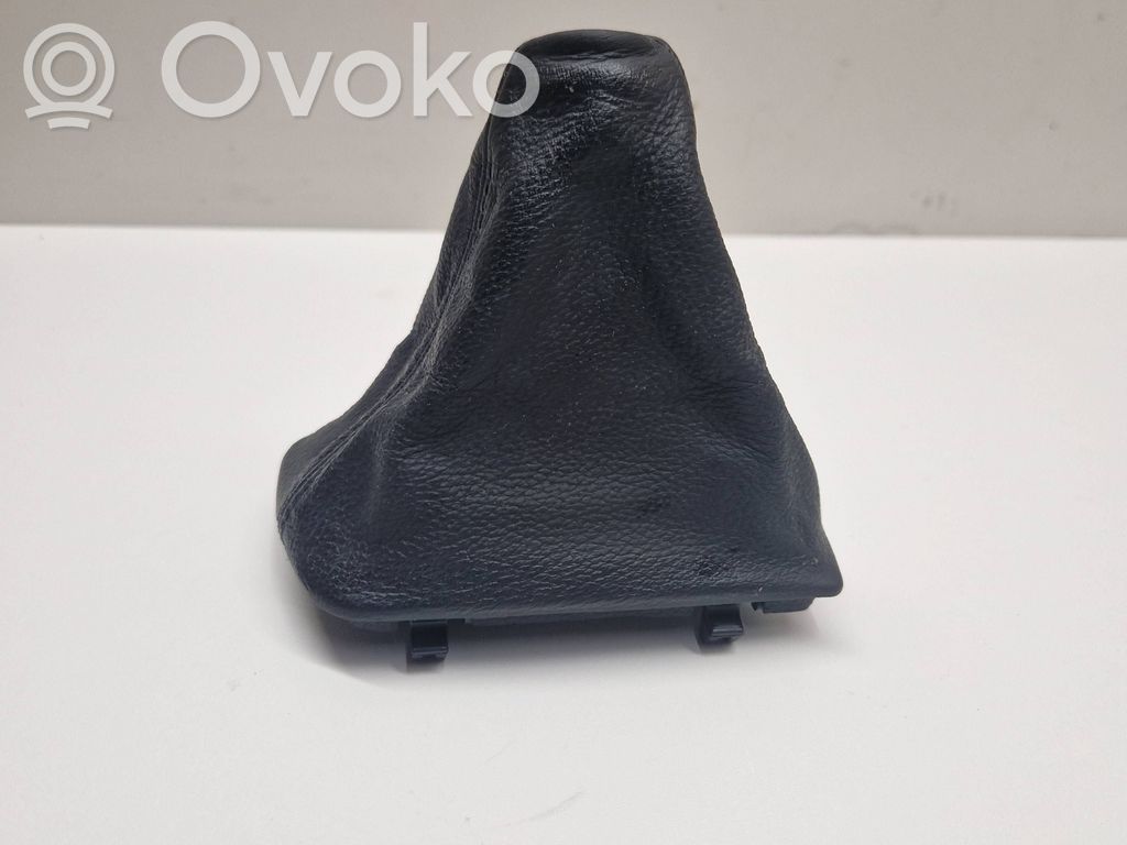 BMW 5 E60 E61 Gear lever shifter trim leather/knob 