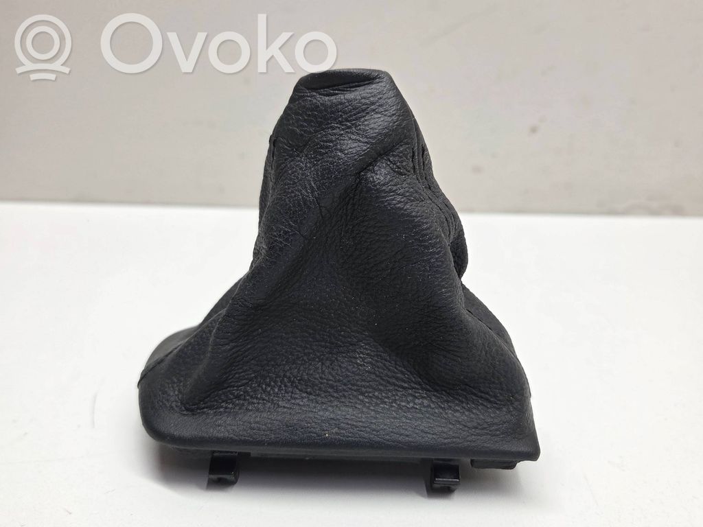 BMW 5 E60 E61 Gear lever shifter trim leather/knob 