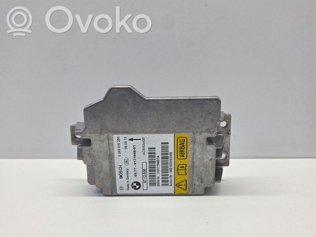Airbag control unit/module   9171948,0285010250,ACSM2C920