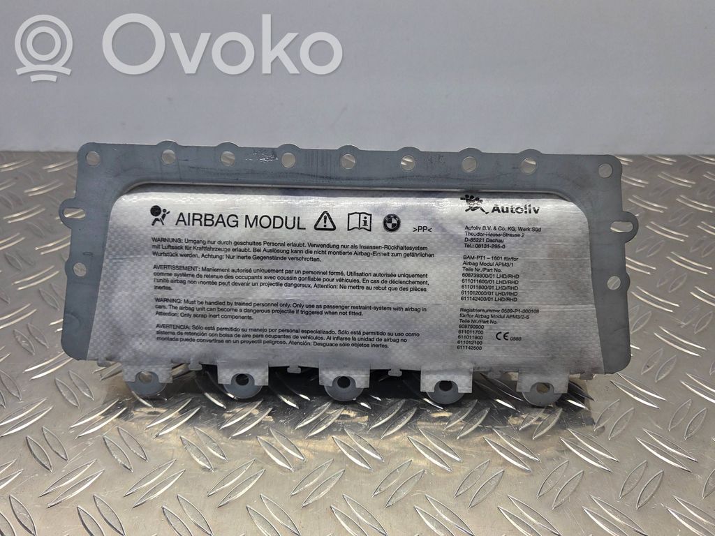 BMW 5 F10 F11 Poduszka powietrzna Airbag pasażera 