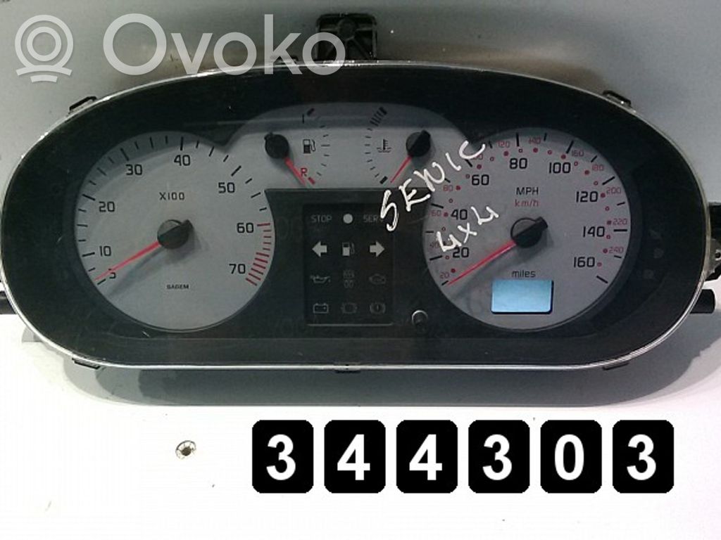 Renault Scenic I Licznik / Prędkościomierz 