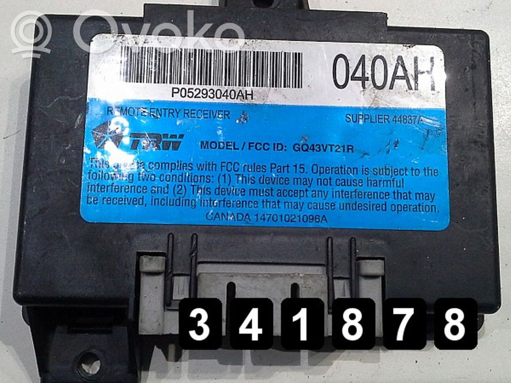 Chrysler PT Cruiser Engine control unit/module 