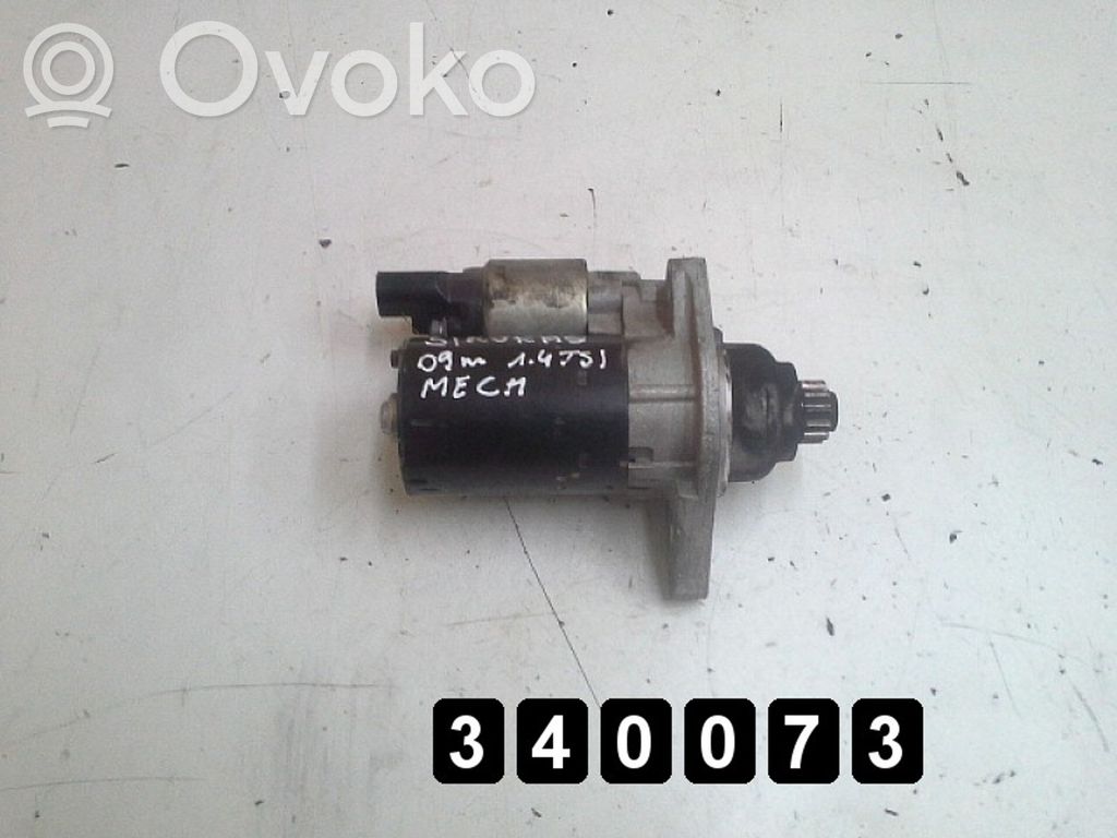 Volkswagen Scirocco Motor de arranque 
