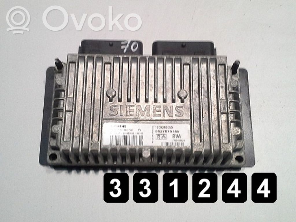 Engine control unit/module   9637579180,9637579180