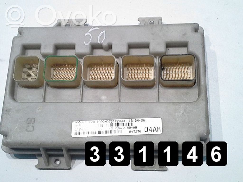 Engine control unit/module   04727604AH,04727604AH