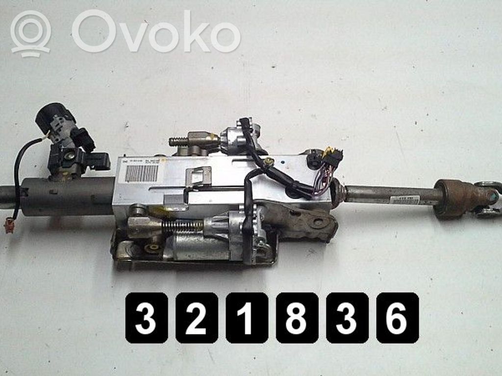 Citroen C6 Ohjauspyörän akseli 