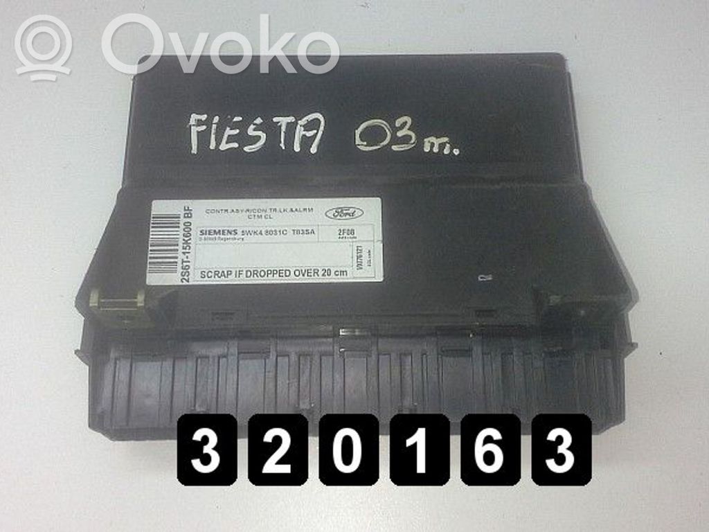 Ford Fiesta Calculateur moteur ECU 