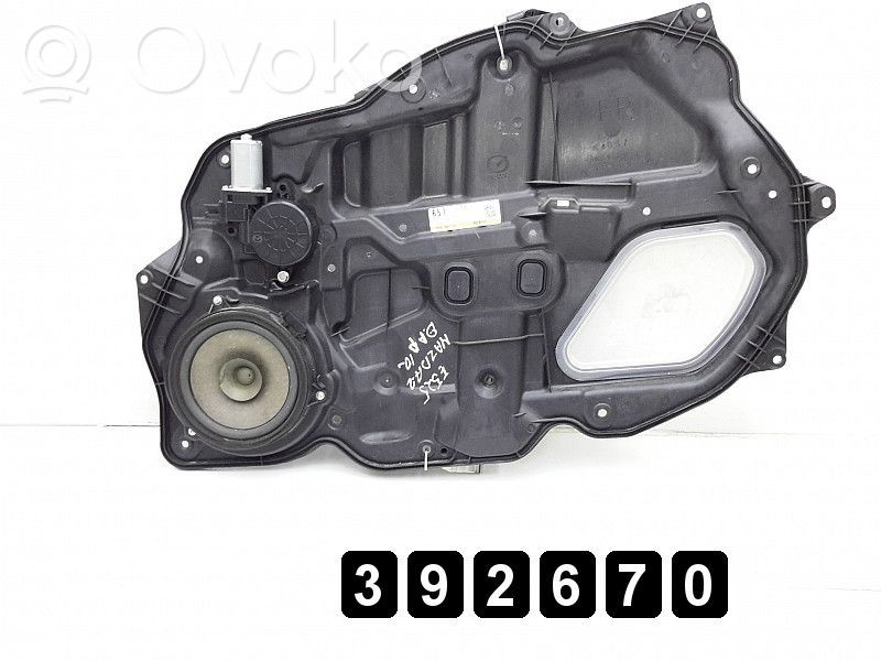 Mazda 2 Rear door window regulator with motor 