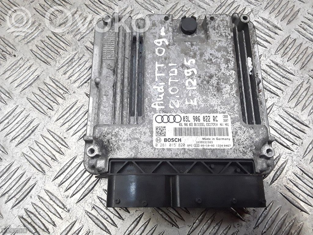 Audi TT TTS Mk2 Unitate/modul de control motor 