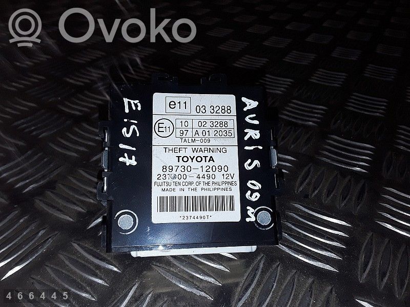 Toyota Auris 150 Unitate/modul control alarmă 