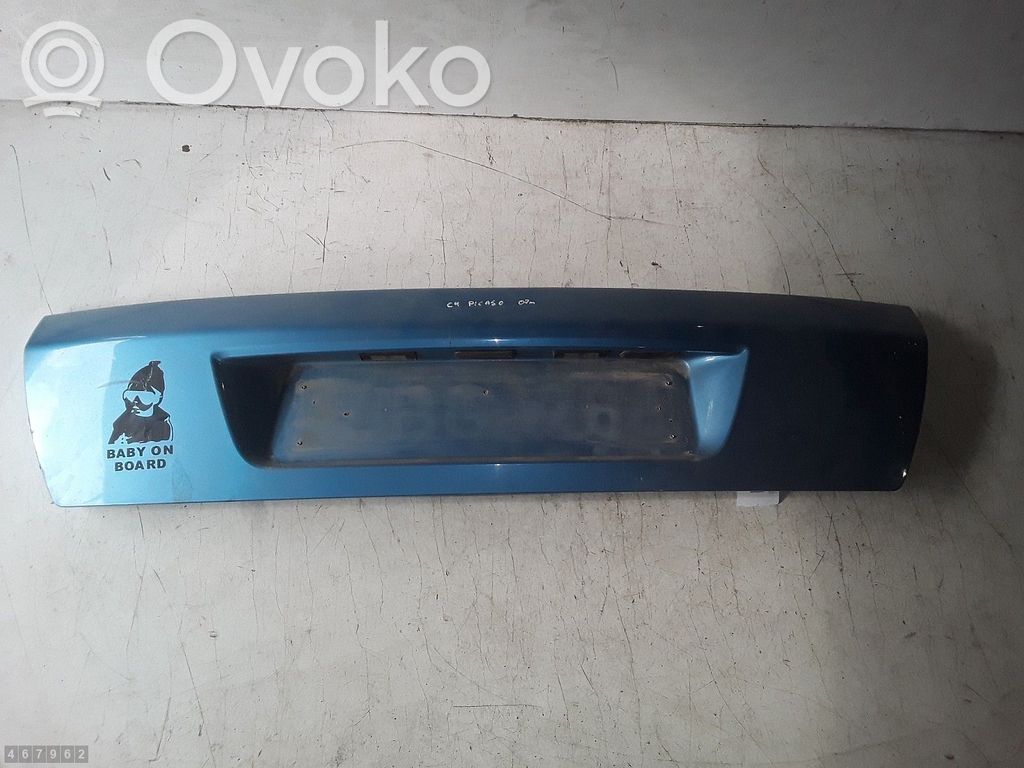Poszycie / Tapicerka tylnej klapy bagażnika   60797796589192800R,96589192800R