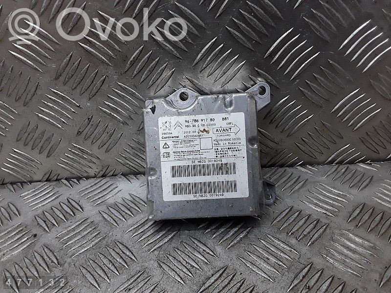Turvatyynyn ohjainlaite/moduuli   9678691780