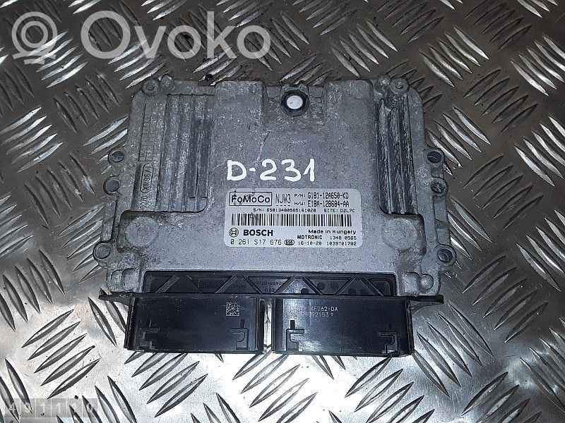 Engine control unit/module   G1B112A650KD,0261S17676,E1BA12B684AA