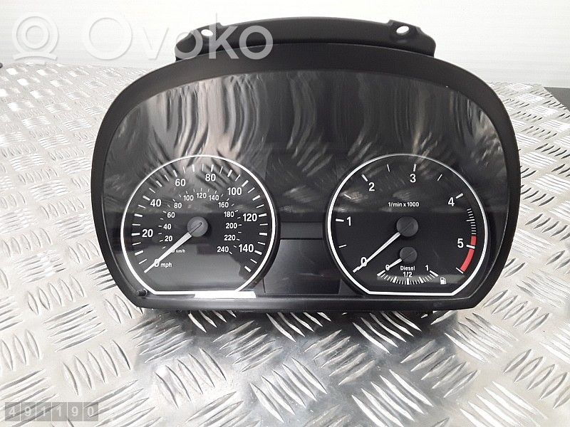 BMW 1 E81 E87 Speedometer (instrument cluster) 
