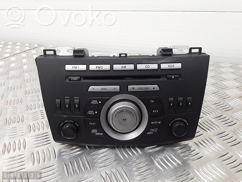 Mazda 3 II Panel / Radioodtwarzacz CD/DVD/GPS 