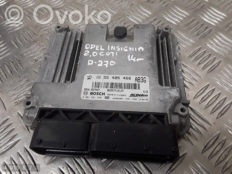 Opel Insignia A Engine control unit/module 