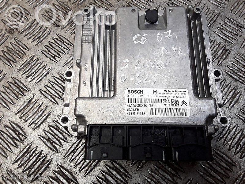 Citroen C6 Engine control unit/module 