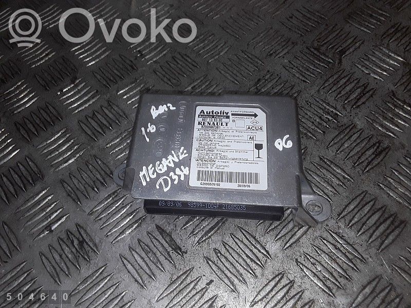 Centralina/modulo airbag   8200682381