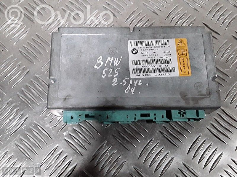 Unidad de control/módulo del Airbag   65776960381