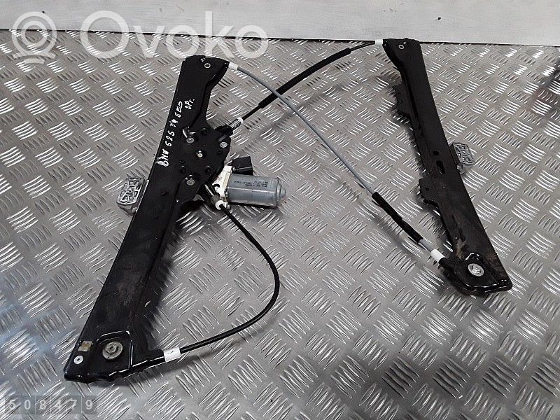 BMW 5 E60 E61 Regulador de puerta trasera con motor 